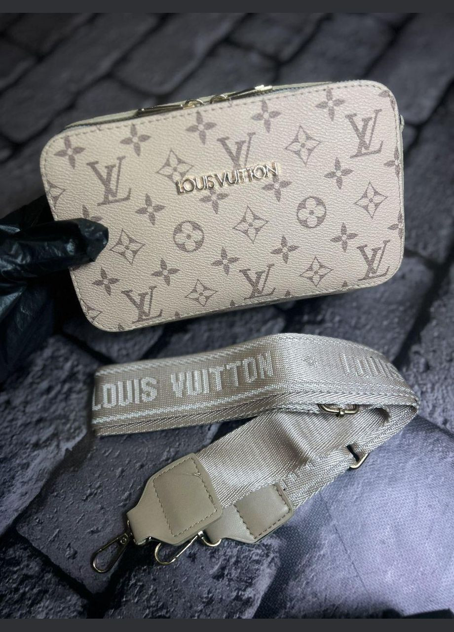 Женская сумка бежевый+розовый Louis Vuitton (326599963)