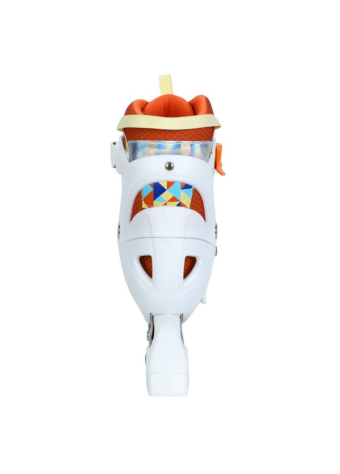 Детские раздвижные ролики оранжевые для подростков и взрослых катание на роликах активный отдых Profi (368759126)