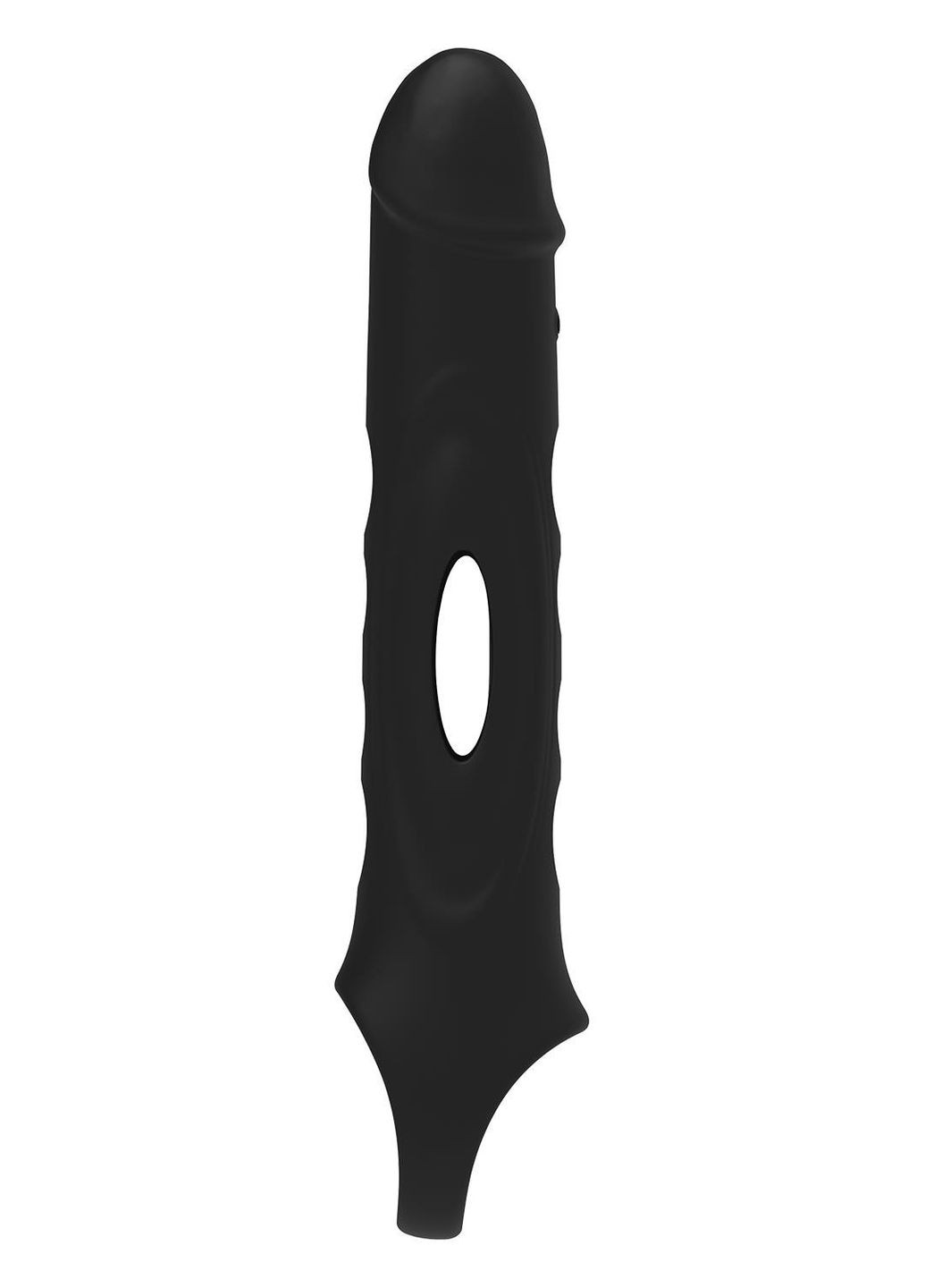 Насадка на пенис с вибрацией Ramrod и пультом управления, черная. Dream Toys (331168637)