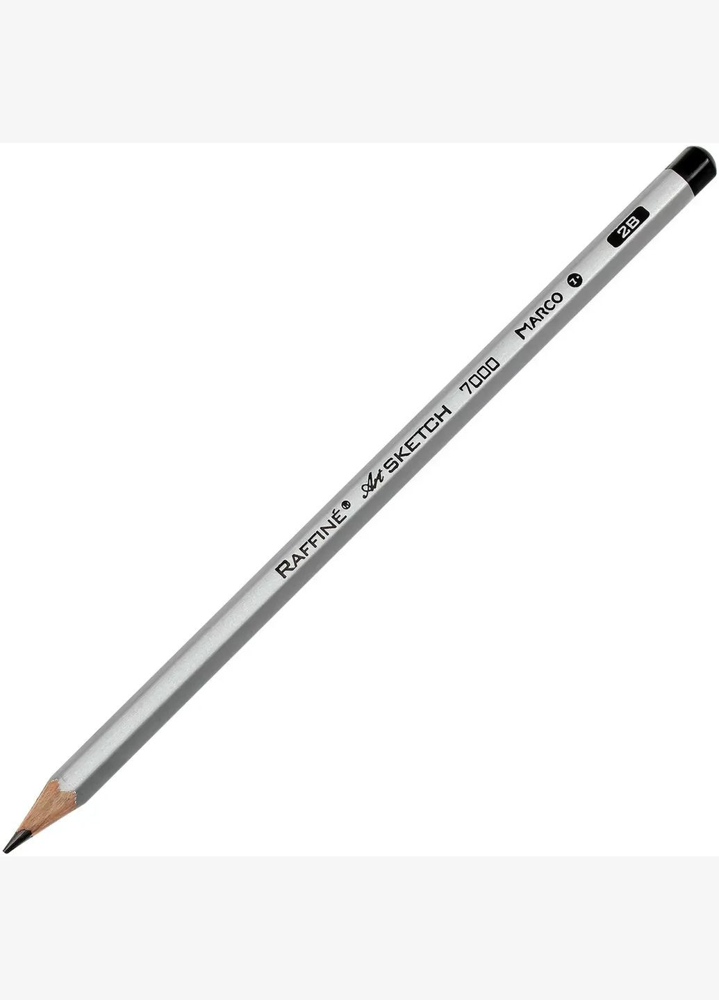 Карандаш гр. " " №7000DM-12CB 2B(12)(144)(2880) Marco (322576145)