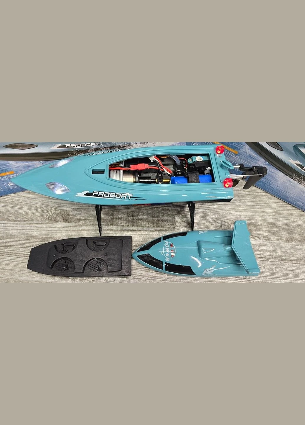 Катер швидкісний на радіокеруванні RC WL911-A 35см 21км/год з водяним охолодженням ( код: WL911-A ) WL Toys (396892211)