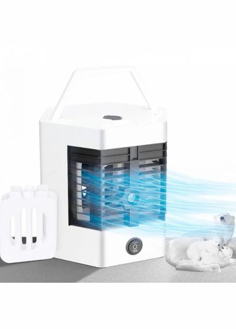 Портативний міні кондиціонер, охолоджувач, зволожувач повітря 3-в-1 від мережі, USB Arctic (342111892)