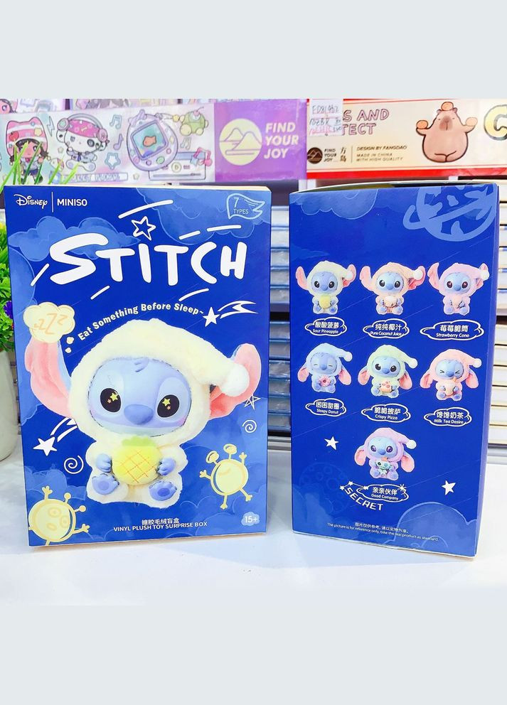 М’яка колекційна іграшка-сюрприз брелок Стіч/Stith (колір та вигляд випадковий) No Brand (347640971)