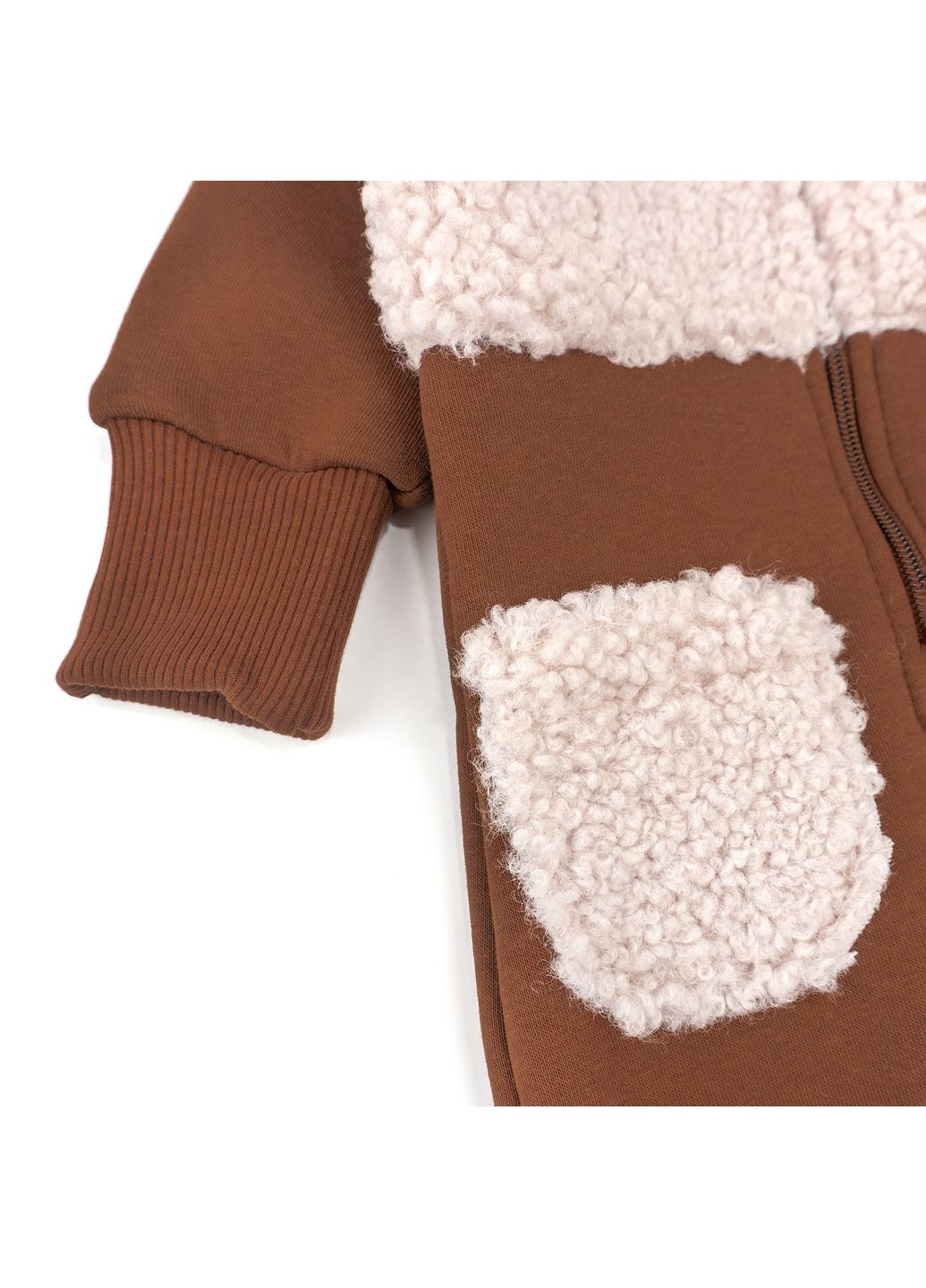 Ромпер с карманами и капюшоном Dexter`s porous сhocolate dexter's (299638837)