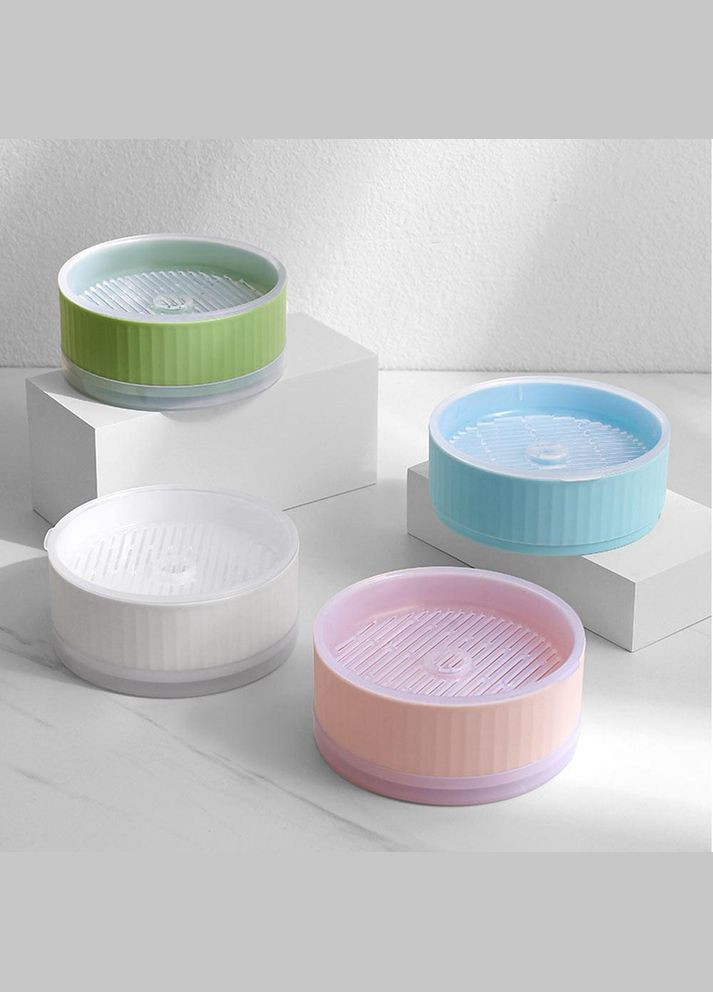 Лоток для гідропонного вирощування мікрозелені та розсади круглий зелений (NR0169_2) No Brand (303898413)