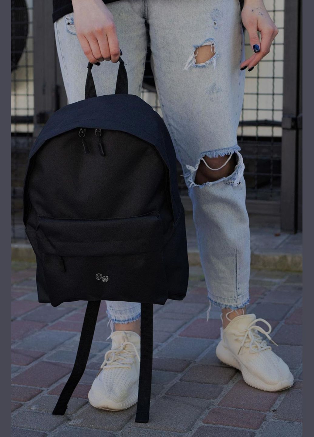 Женский Повседневный Рюкзак Школьный Compact С Принтом Cube Without (345565070)