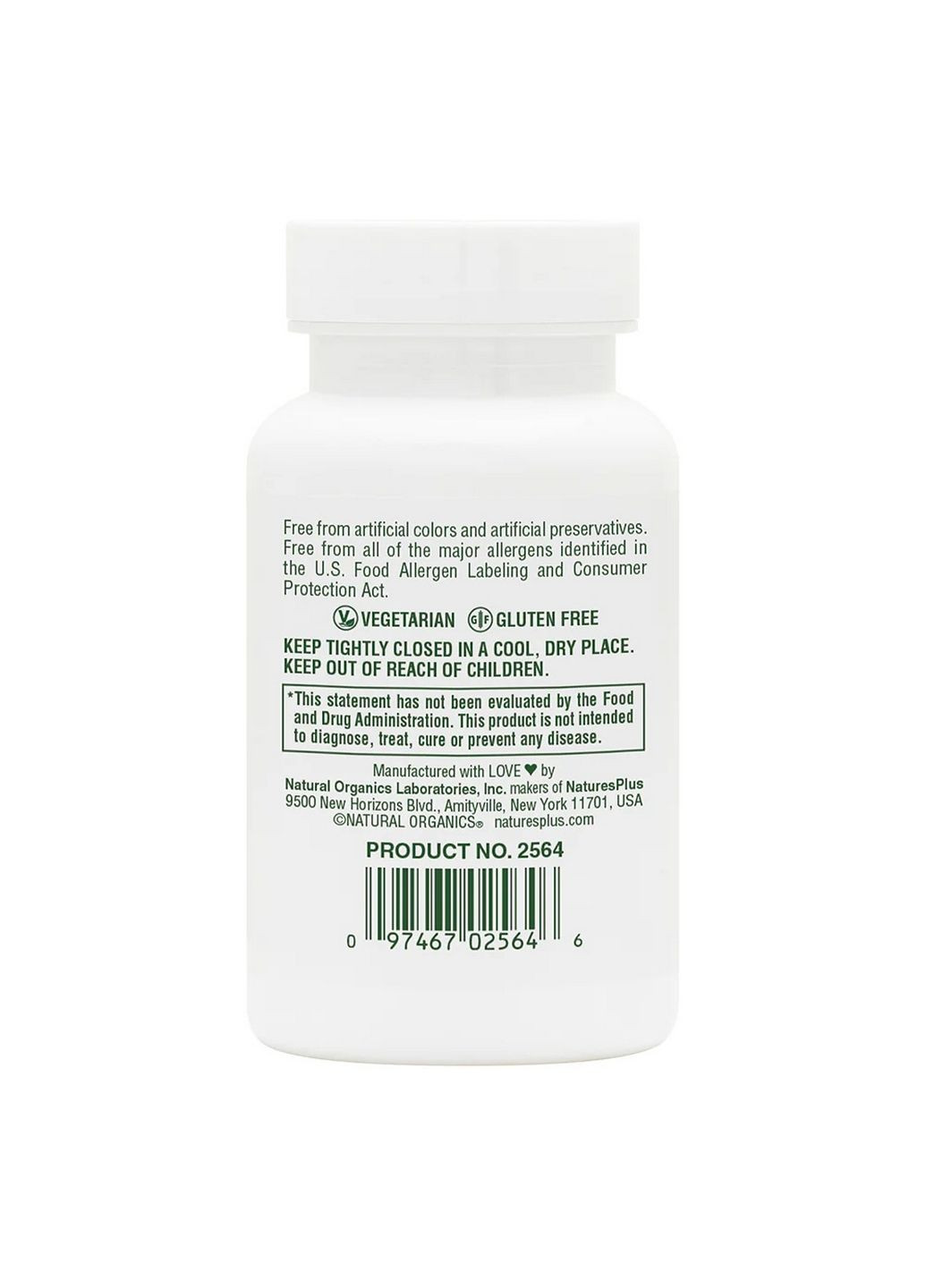 Натуральна добавка Quercetin Plus, 90 таблеток Natures Plus (293342131)