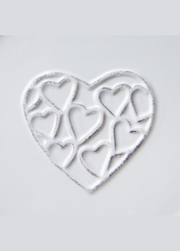 Набор тарелок 24,5 см "Сердца" 3 шт ELISEY Серця (317559512)