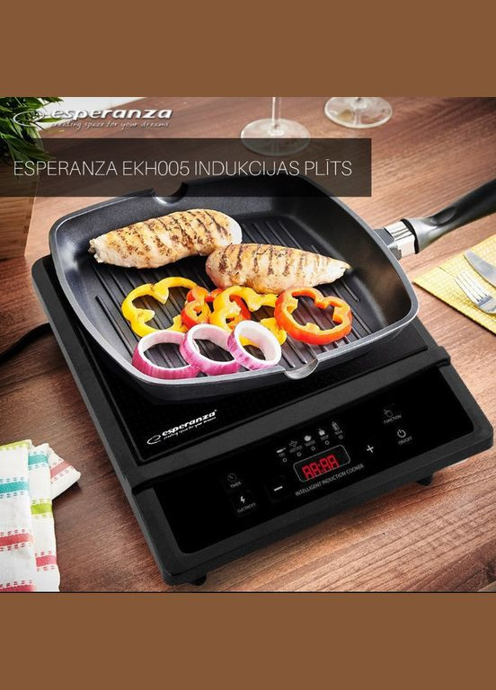 Настільна індукційна плита EKH005 Krakatau Чорний Esperanza (297330946)