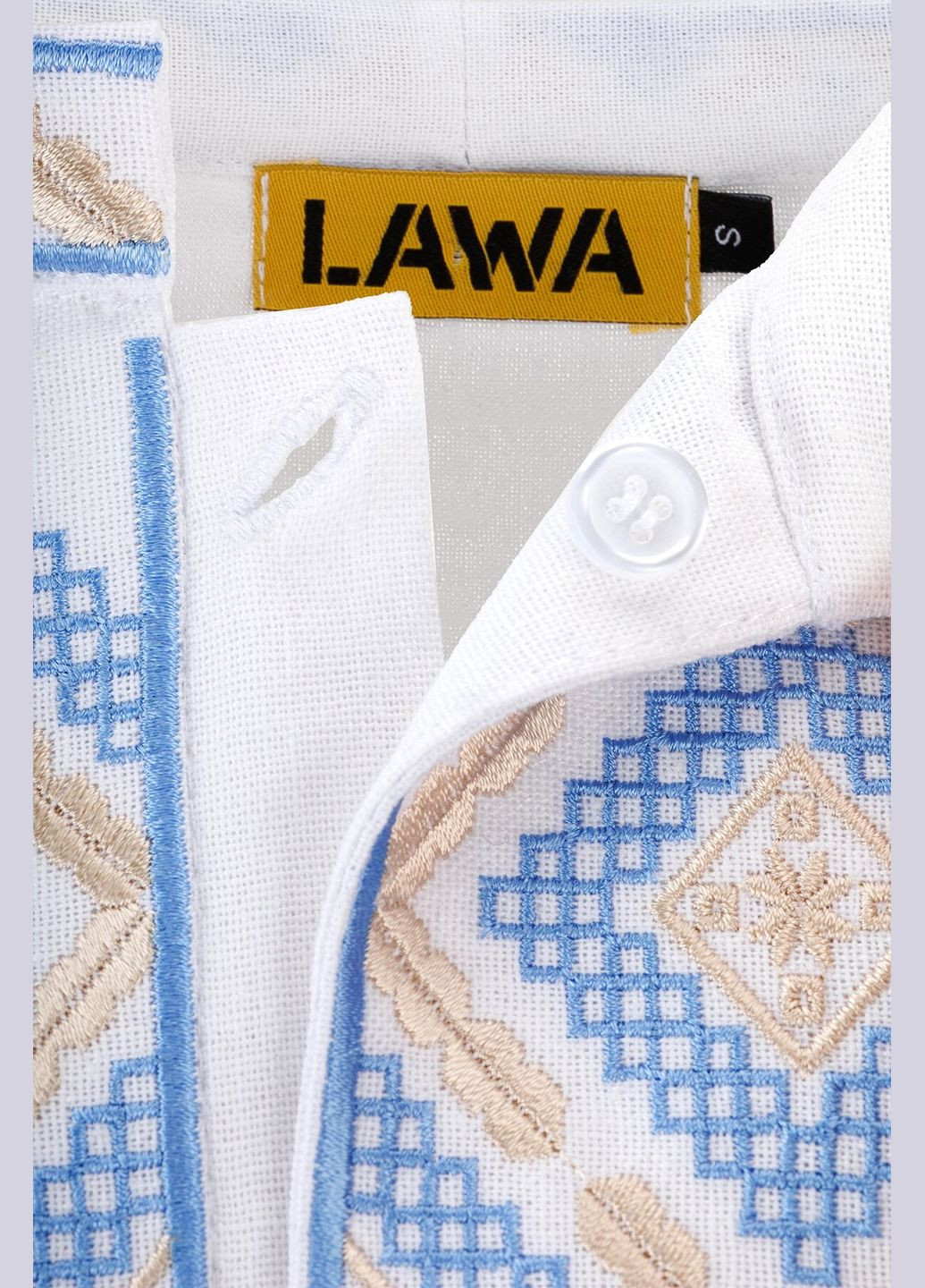 Біла сорочка вишиванка чоловіча e-mb02302 shop (2000999169656) LAWA (352768172)