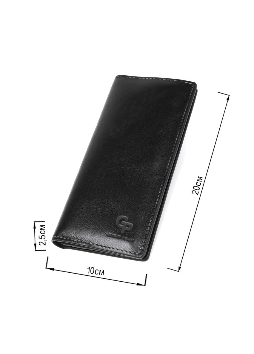 Вертикальный кошелек унисекс на магните 11212 Grande Pelle (394033094)