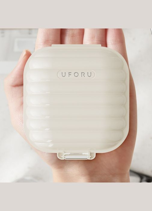 Таблетниця пластикова 18465 4х8х8 см біла No Brand (364769047)