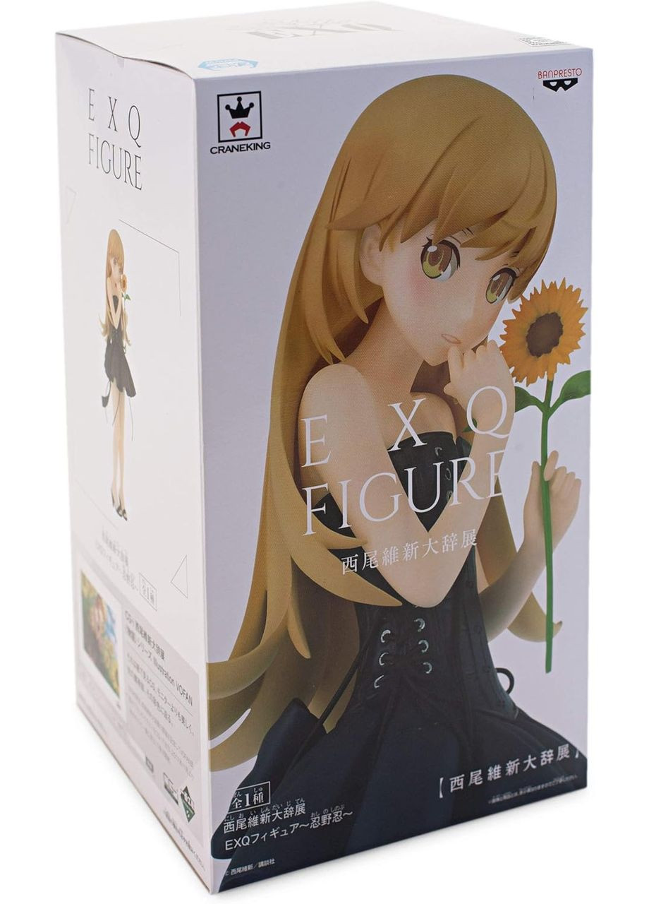Фігурка Історії монстрів Сінобу Осіно Monogatari Shinobu Oshino 25 см B M SO 25 Banpresto (322633533)