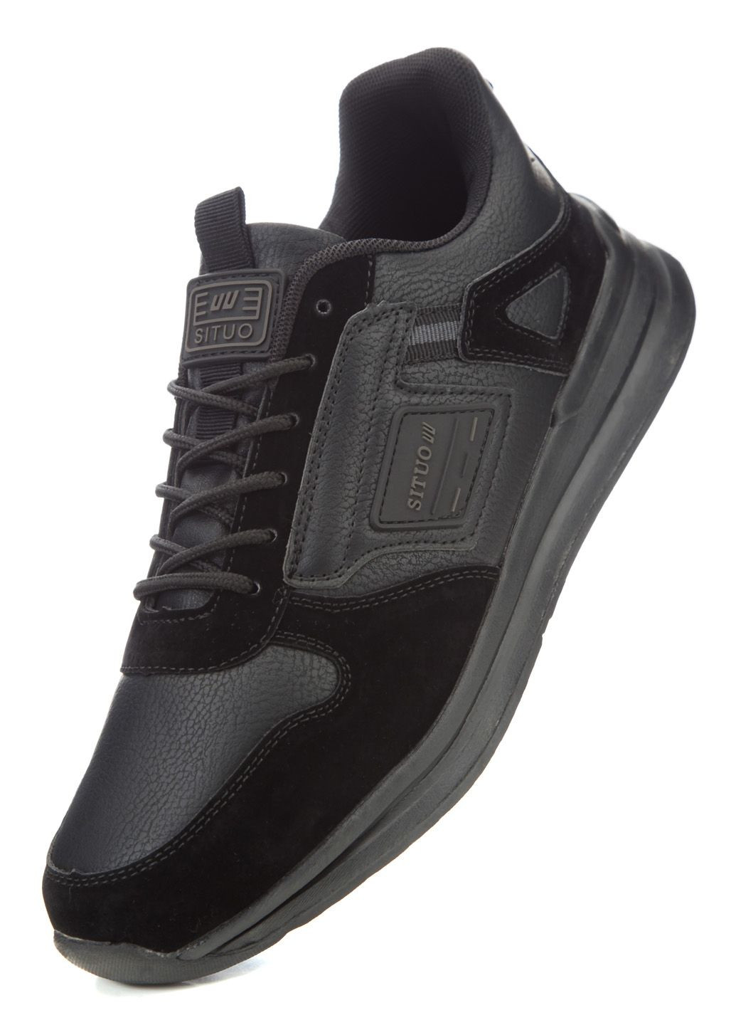 Черные всесезонные кроссовки мужские Situo