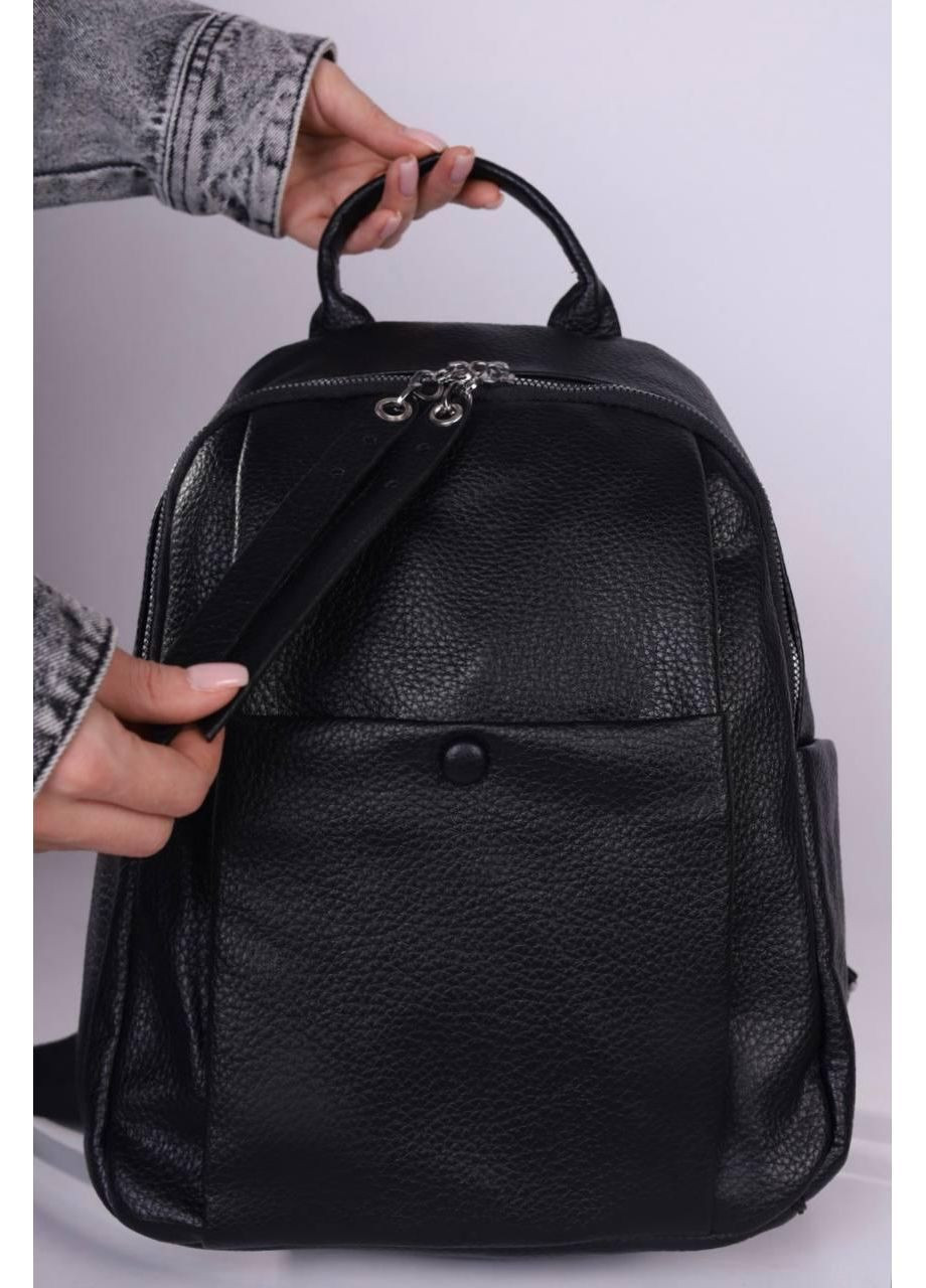 Рюкзак жіночий чорний No Brand Рюкзак для міста (365589690)
