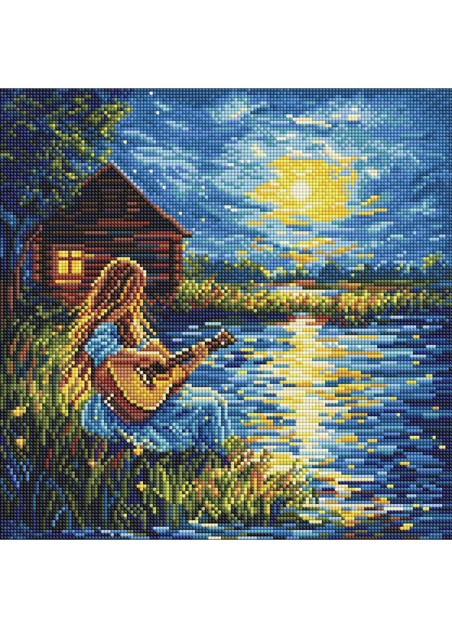 Алмазная мозаика Звуки в темноте 40 х 40 Идейка AMO8229 IDEYKA (354828154)