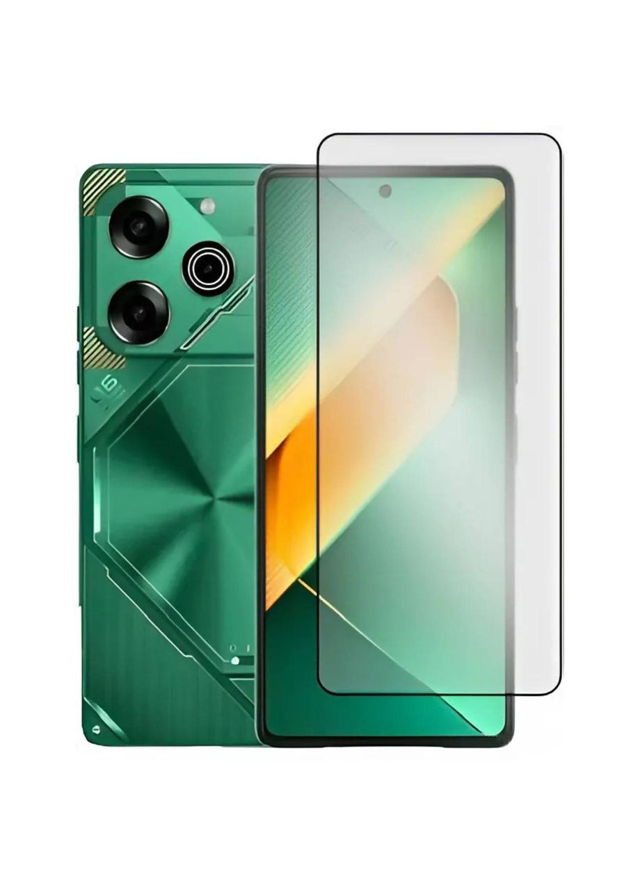 Защитное стекло для Tecno Pova 6 Neo (LI6) Black (711581) BeCover (351559830)