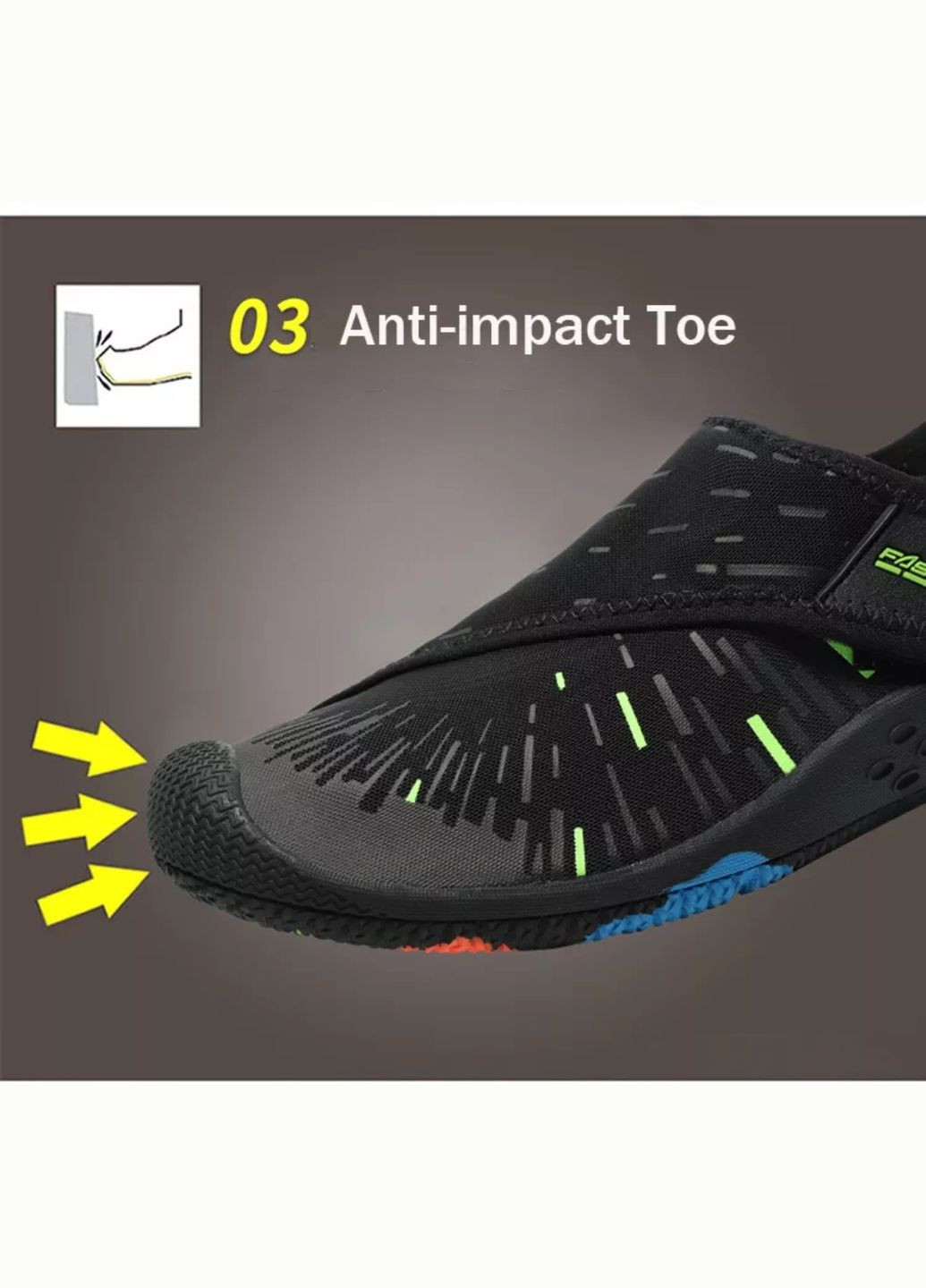 Літні пляжні кросівки з неопрену (аквашузи) No Brand 138 (308845753)