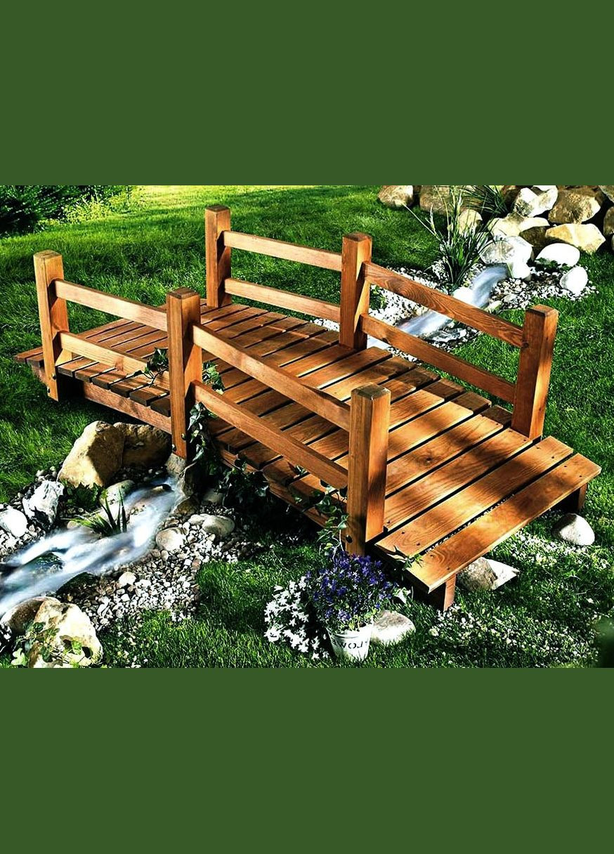 Садовий місток з дерева Вайрок мускат (МОС-001007) No Brand (328960780)