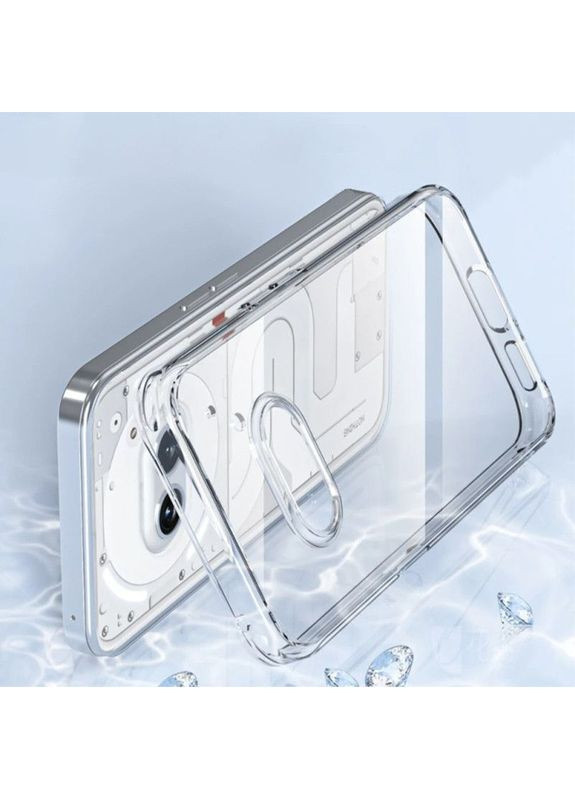 Чохол TPU Transparent 1,5 mm Full Camera для Nothing Phone (2a) Прозорий Epik (372845932)