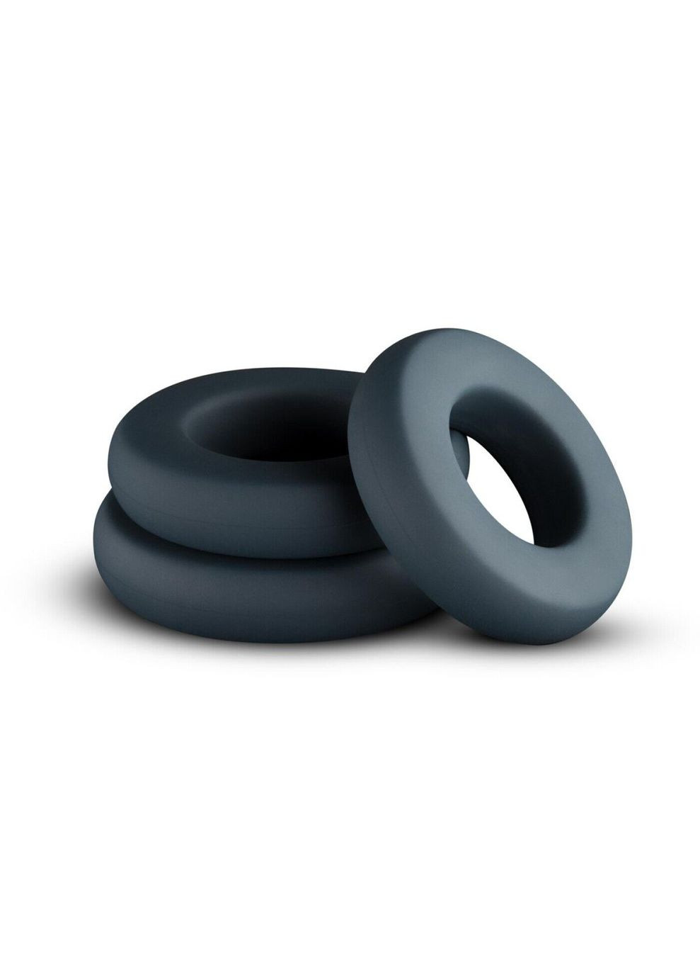 Набор ерекційних кілець 3-Piece Hefty Cock Ring Set Boners (297865634)