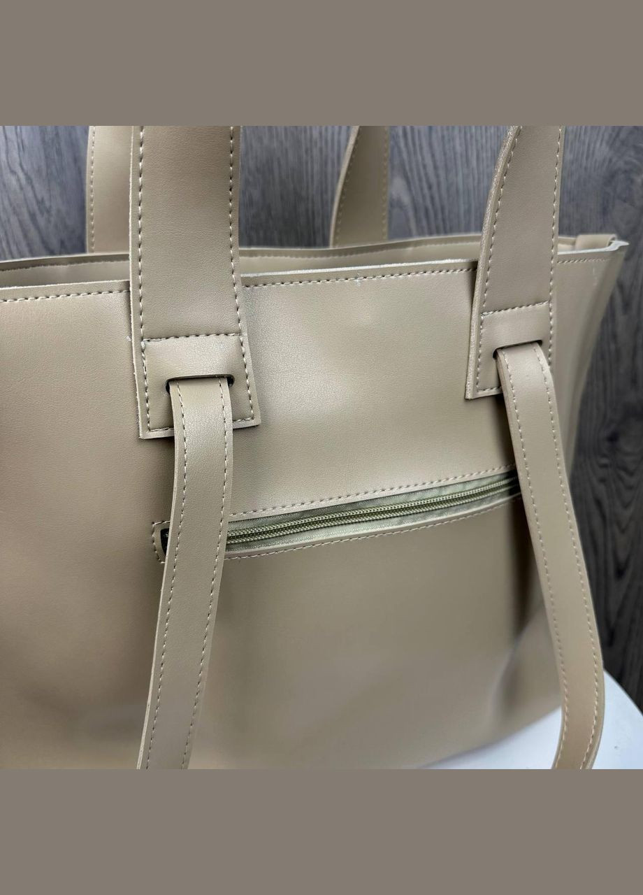 Большая женская модная сумка с двумя ручками плетеная черная мягкая No Brand (334731118)