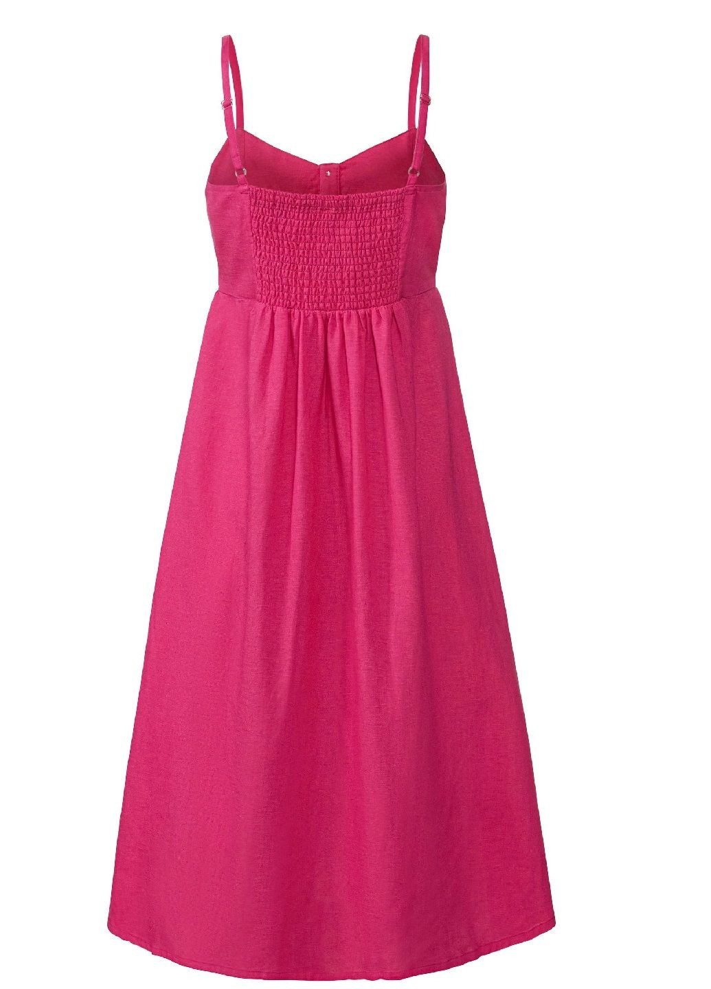 Розовое повседневный платье Lascana однотонное