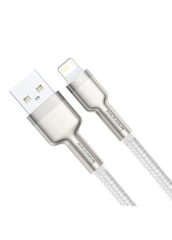 Дата кабеля Cafule Series Metal USB to Lightning 2.4A (2m) (CALJK-B0) Baseus (361065852)