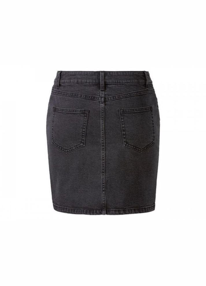 Спідниця джинсова для жінки LYCRA® 329729 36(S) чорний Esmara (264382232)