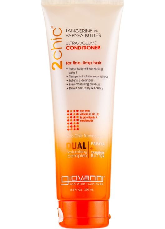 Кондиціонер з мандарином та олією папї для об'єму 2 Chic Ultra-Volume TanGerine Papaya Butter 710ml (345503-31157049) Giovanni (368655500)
