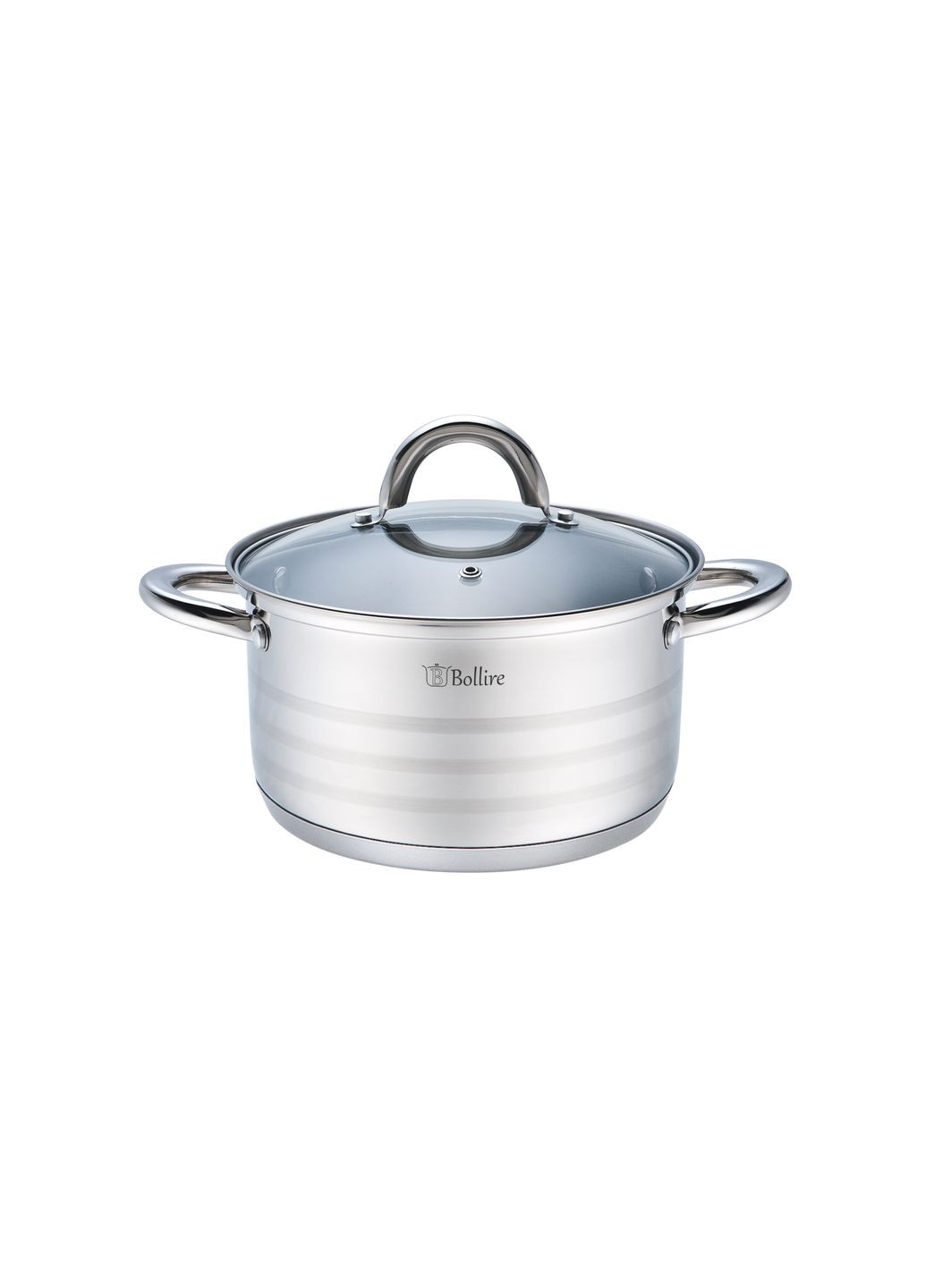 Каструля із кришкою BERGAMO 28 см 8.1 л Bollire (266904699)