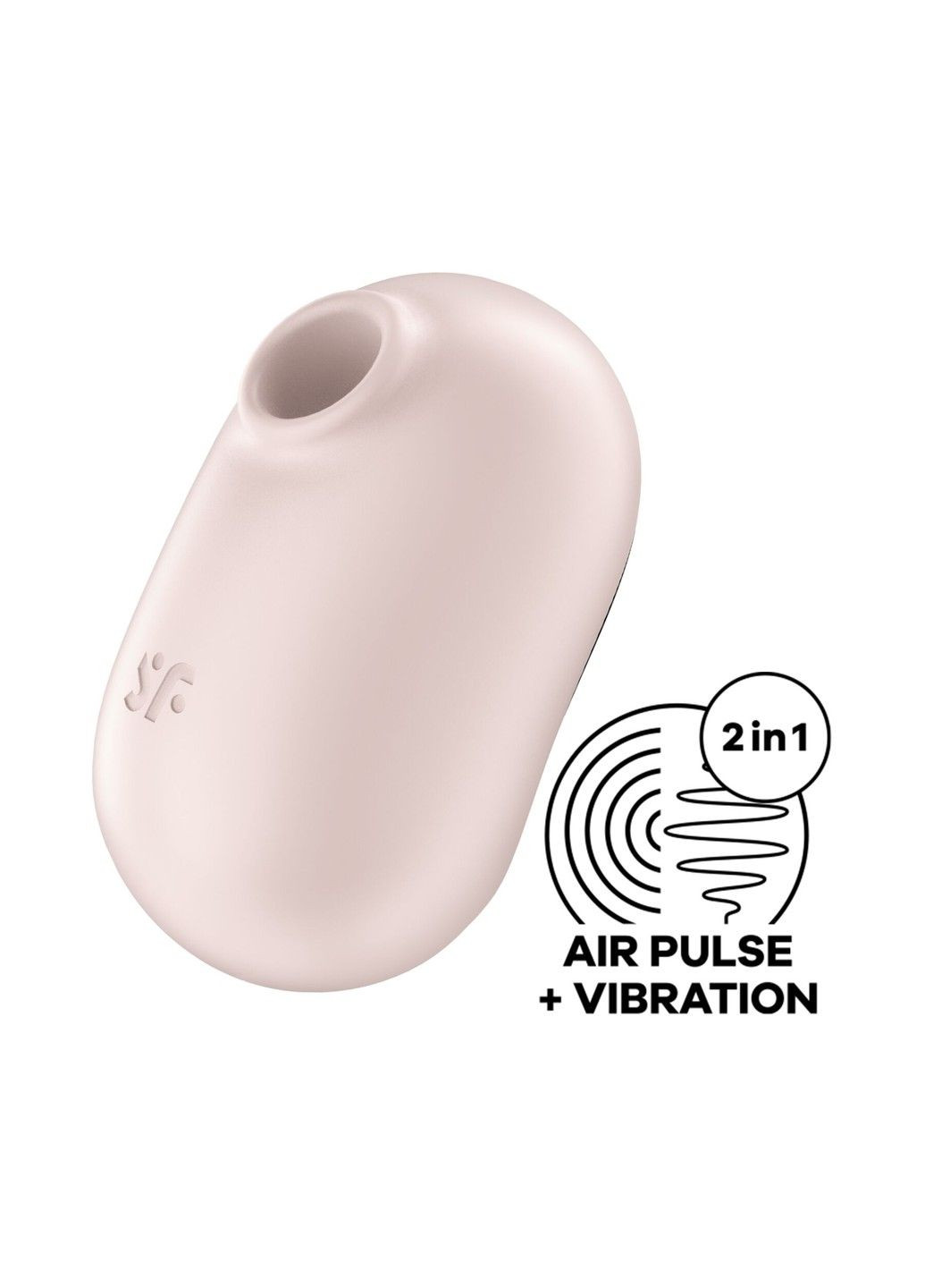 Вакуумний стимулятор із вібрацією Pro To Go 2 Beige Satisfyer (315497779)