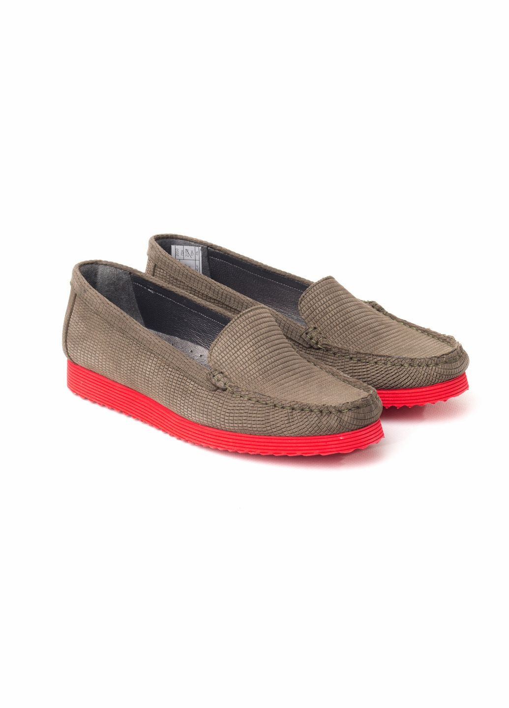 Оливковые мокасины bertan 5163-56-2 оливковое Etor