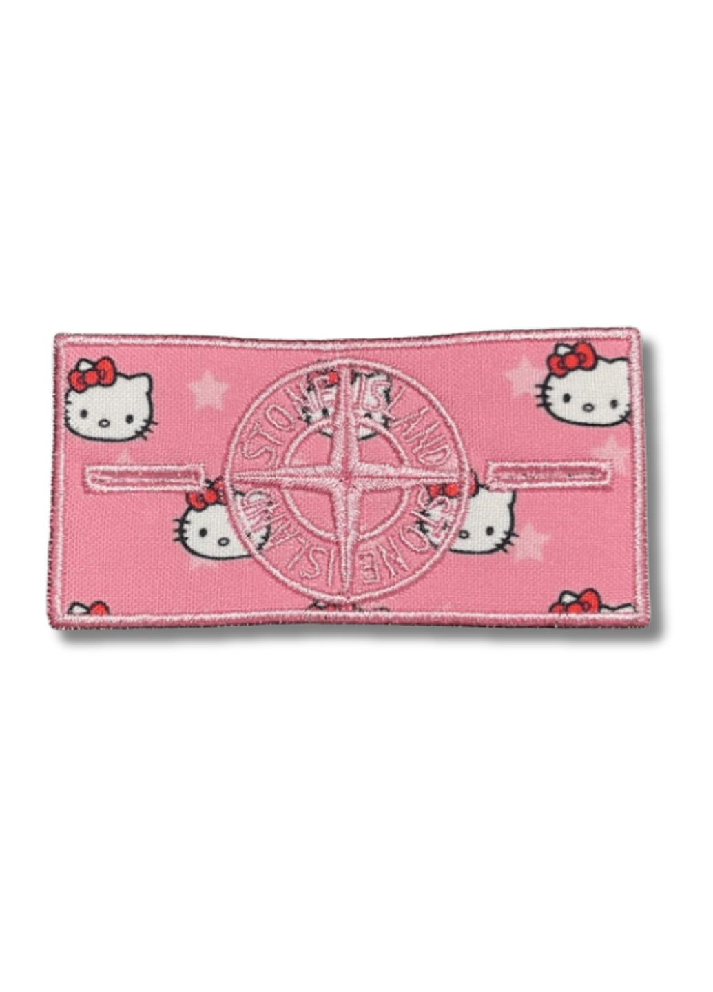 Патч Стон Айленд / Stone Island - Hello Kitty + 2 пуговицы No Brand Патч с принтом (341483886)