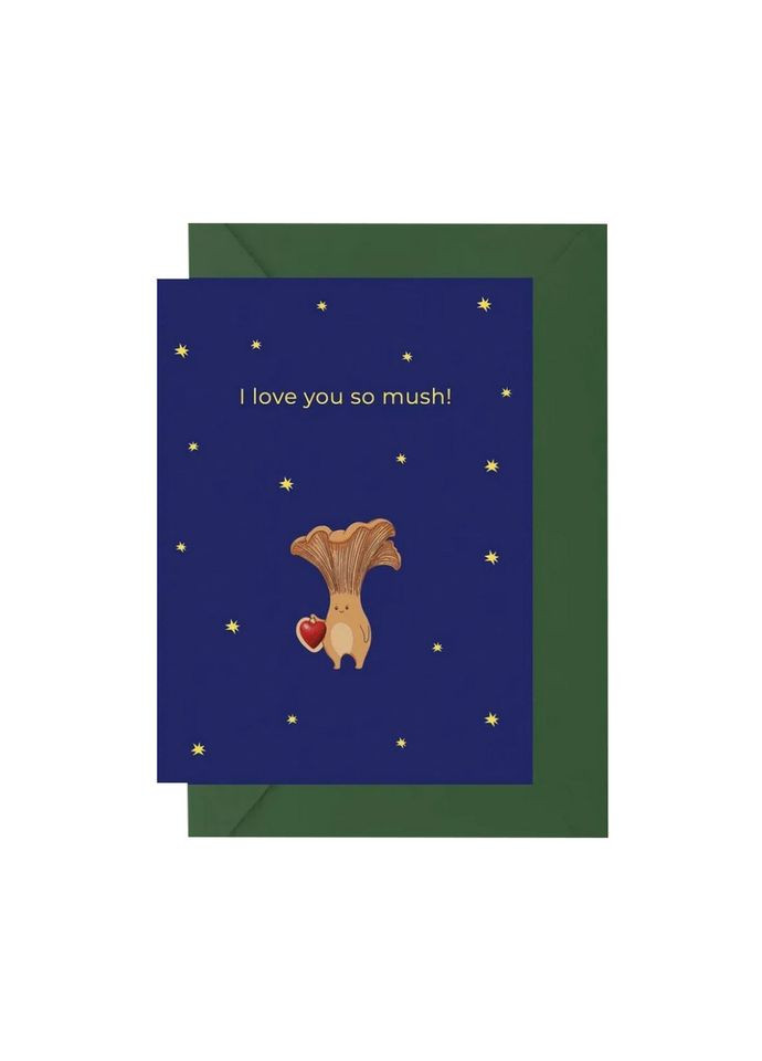 Открытка с конвертом Гриб СS-GС-003 No Brand (354754609)