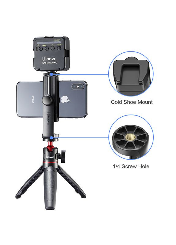 Тримач для телефону Horizontal and Vertical Phone Clip (UV-2120 ST-17) (2120) Ulanzi Vijim Horizontal and Vertical Phone Clip (362670012)