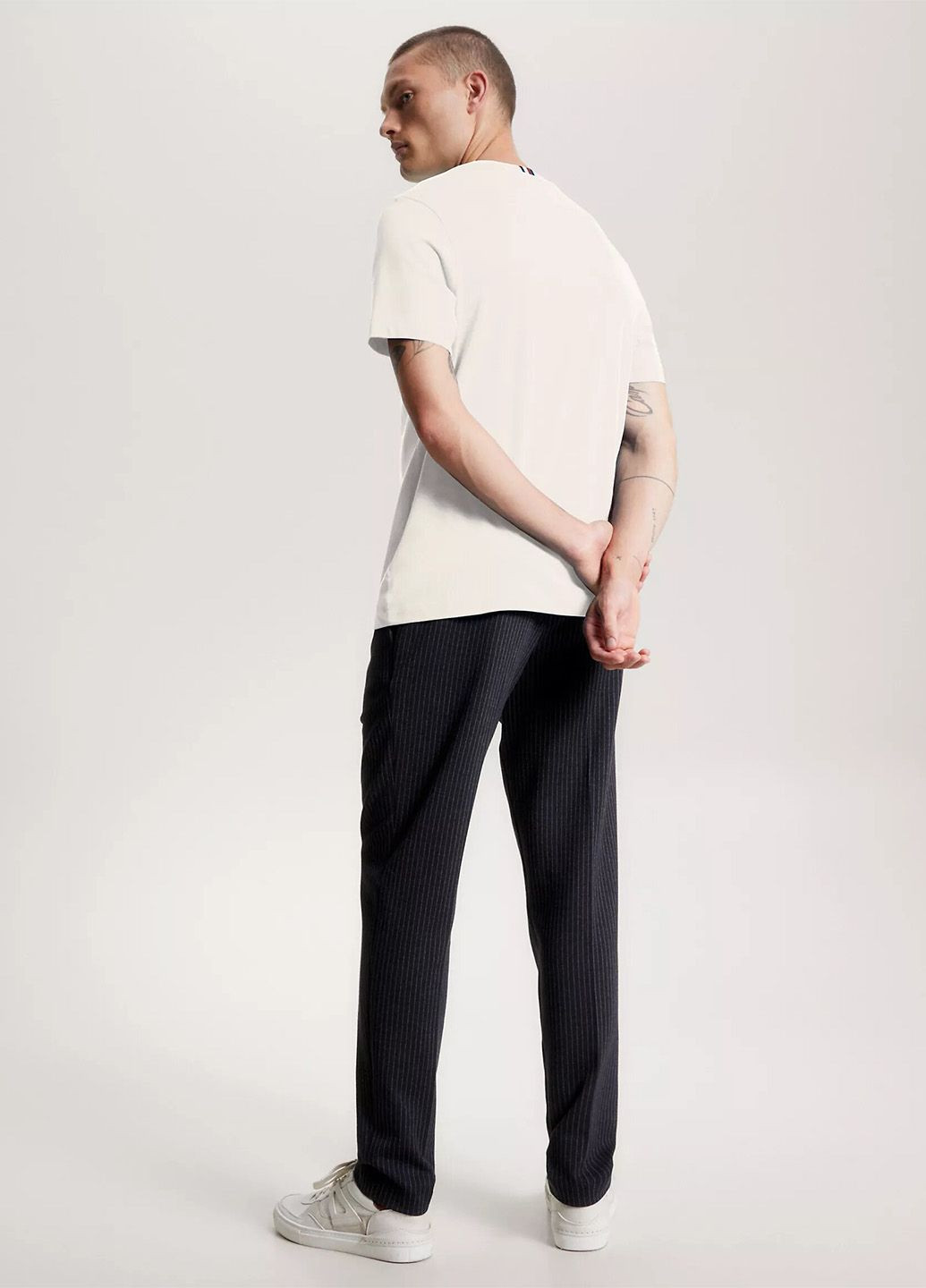 Белая футболка с логотипом varsity monotype с коротким рукавом Tommy Hilfiger