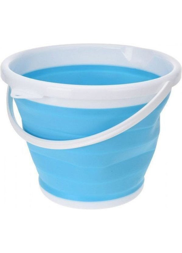 Ведро 10 литров туристическое складное Collapsible Bucket No Brand (282627364)