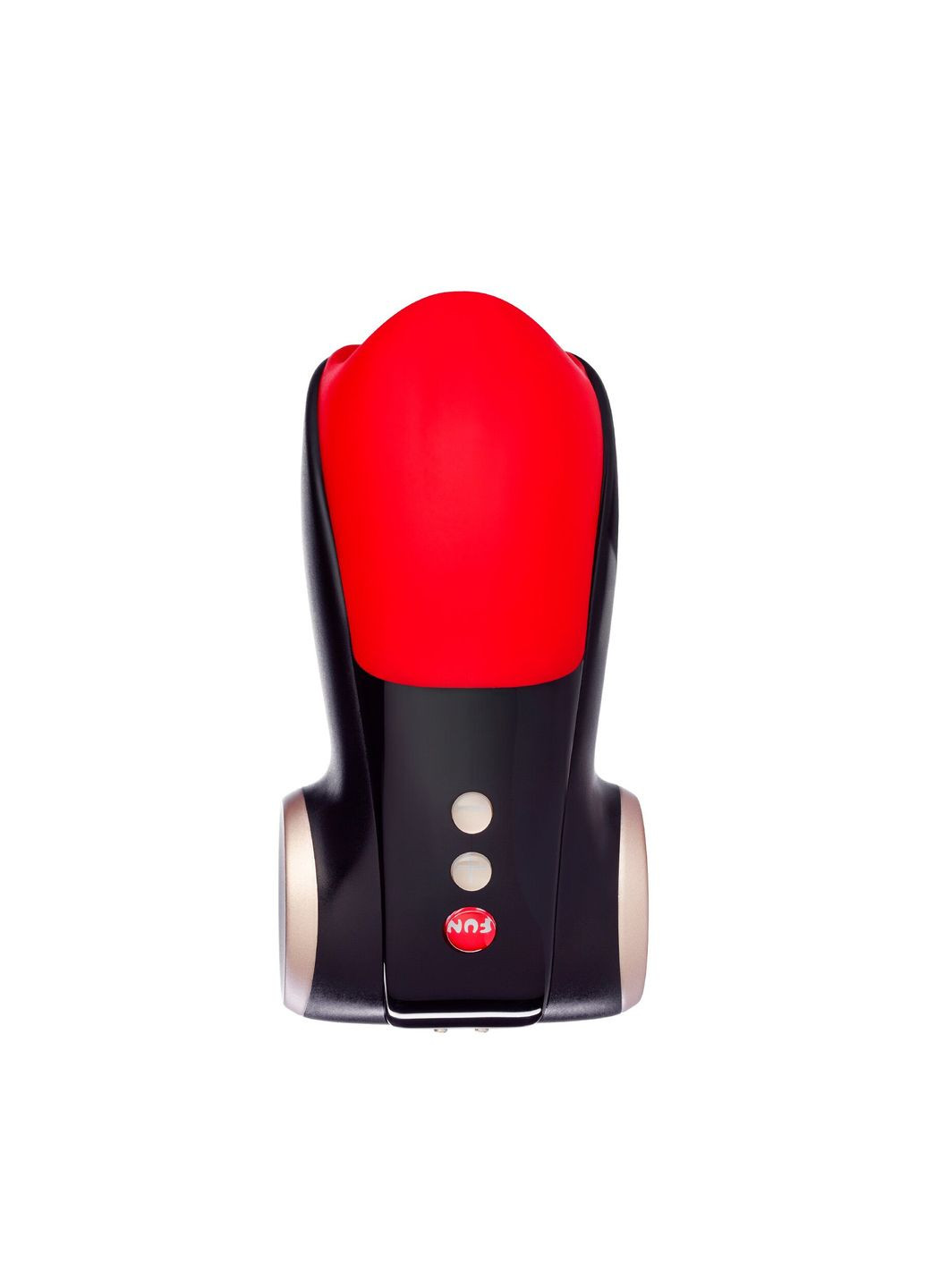 Мастурбатор для головки пеніса COBRA LIBRE II black/red, 2 мотори, гра без рук Fun Factory (315149345)