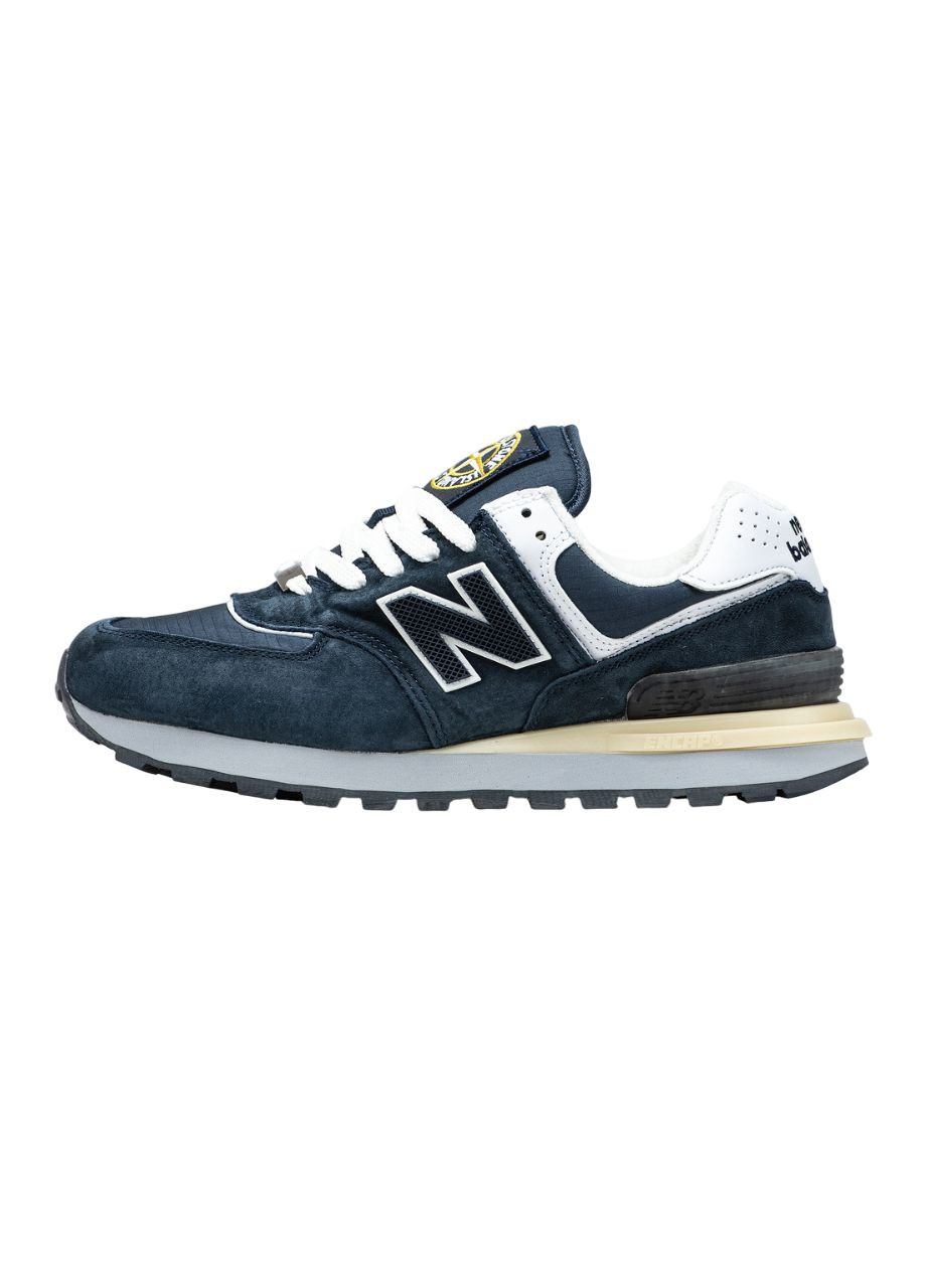 Синие демисезонные кроссовки мужские No Brand