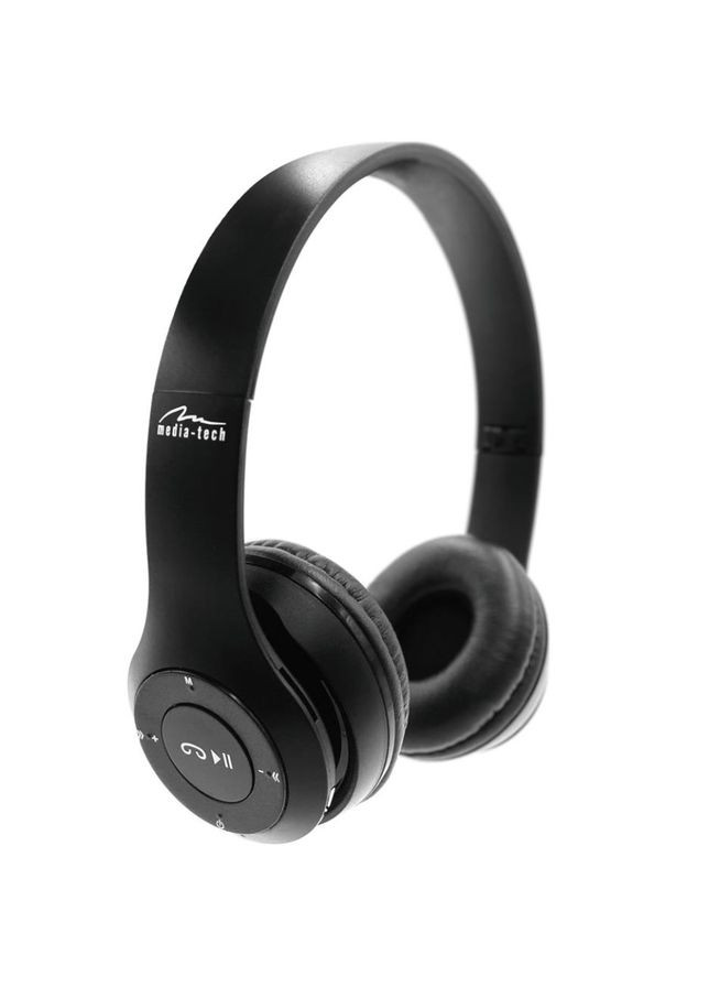 Наушники с микрофоном EPSILION BT MT3591 FM/MP3 Разборная конструкция Media-Tech (314779913)