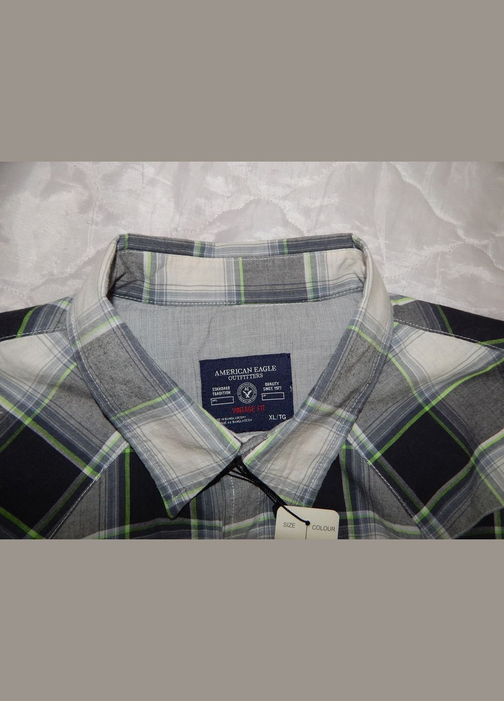 Чоловіча сорочка American Eagle оригінал р.52 073RD (тільки в зазначеному розмірі, тільки 1 шт.) No Brand (317352873)