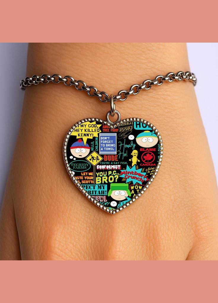 Браслет Південний парк #002 (серце) No Brand (329331681)