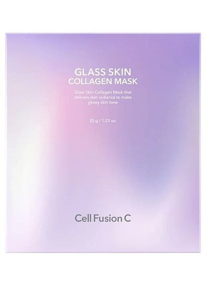 Маска для скляної шкіри з колагеном Glass Skin Collagen Mask 5x35g (1477572-35781045) Cell Fusion C (368611861)