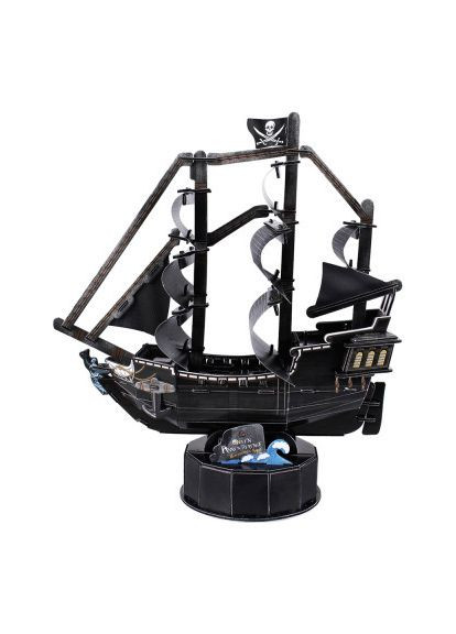 Пазл Cubic Fun Трехмерная головоломка-конструктор Корабль Месть королевы Анны (T4035h) CubicFun Тривимірна головоломка-конструктор Корабель Помста (366153970)