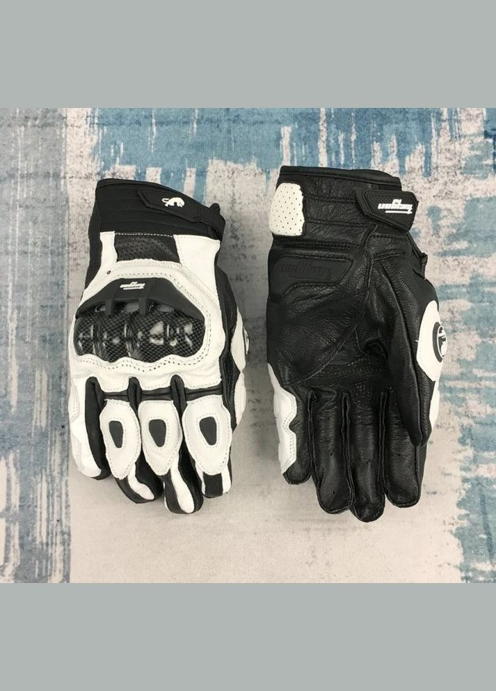 Рукавички білі для мото Мотоциклетні із захистом кістячок Furygan No Brand (309189549)
