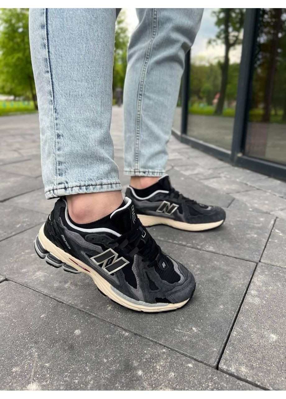 КРОССОВКИ ЖЕНСКИЕ NEW BALANCE 1906D BLACK НЬЮ БЕЛАНС 1906D No Brand чёрные демисезоны (367170576)