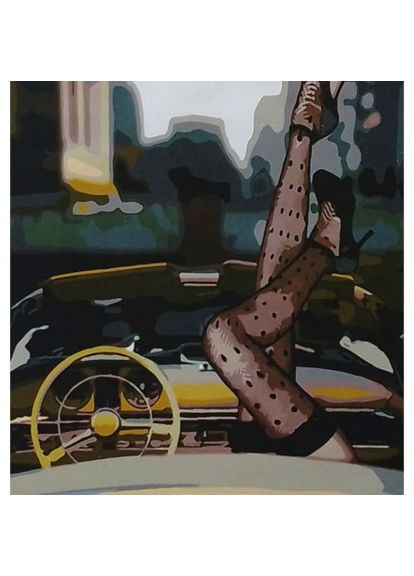 Картина по номерам "Мерседес МРИИ" 40х50 см Оптифрост (361423686)