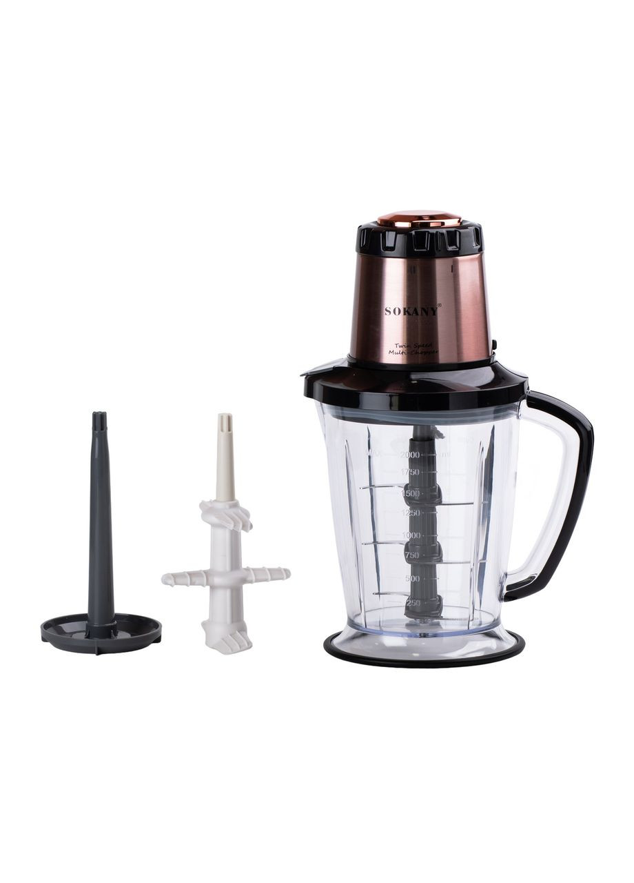 Чопер подрібнювач Sokany SK-7039 з чашею об'ємом 2 л SK-7039 Jooki (361376605)