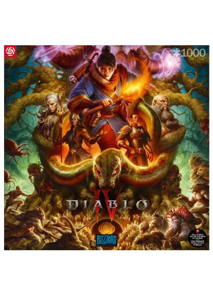Пазл Diablo IV Horadrim 1000 элементов (5908305246787) GoodLoot Diablo IV Horadrim 1000 елементів (366154535)